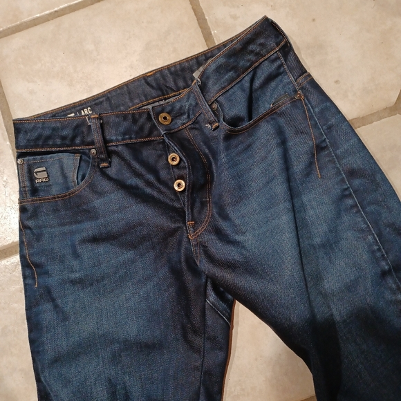 Mens G Star Raw 30×30 Slim Jeans - Picture 3 of 4